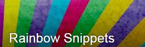 rainbow snippets